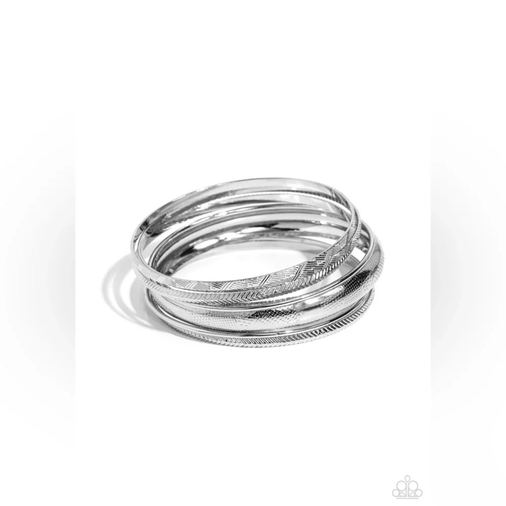 Stackable Stunner - Silver - Picture 3 of 3